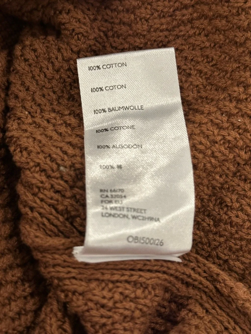 Free People Crochet Maxi Skirt Brown Boho Slit FP Beach S - Picture 7 of 9